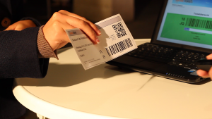 Einlasskontrolle per Barcodescanner und Cortex Tickets Software